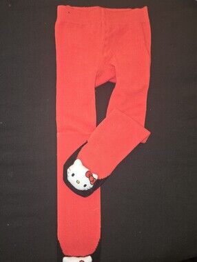 Trumpette Red Hello Kitty Knee-High Tights